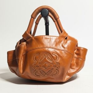 Loewe Tan Leather Shoulder Bag